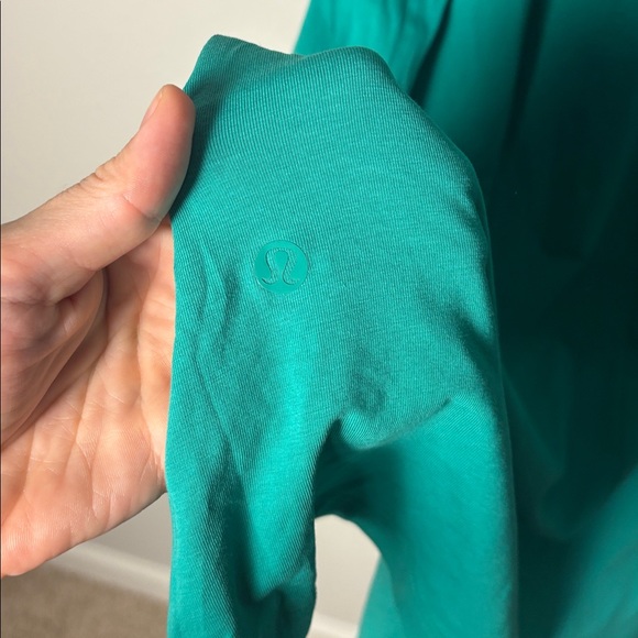 Lululemon All Yours T-Shirt Dress Maldives Green W1CQ9S - Picture 3 of 3